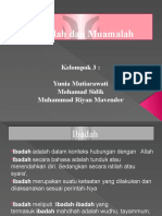 Ibadah Dan Muamalah