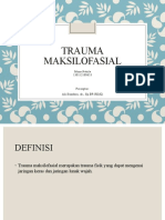 CSS Trauma Maksilofasial