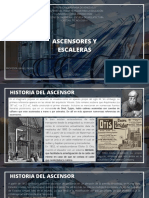 Ascensores y escaleras: historia, tipos y aplicaciones