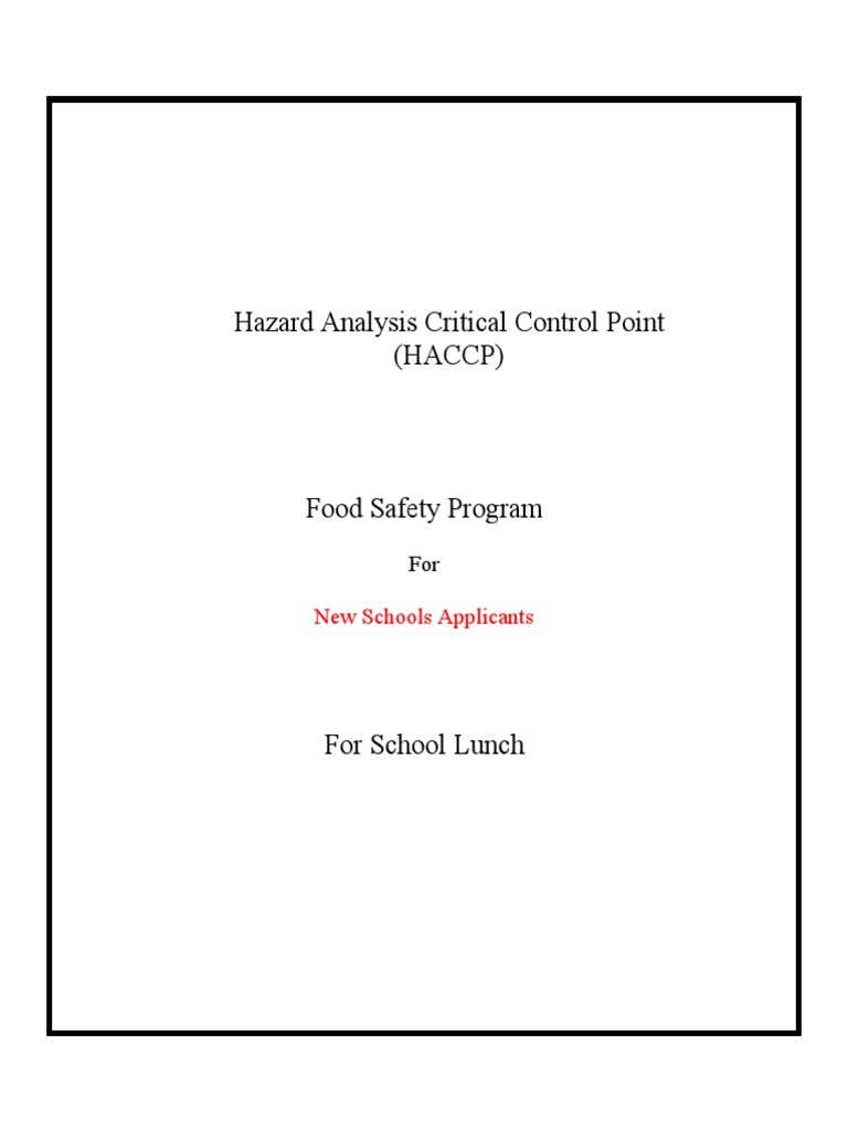 Cooking and Reheating Guidelines | PDF | Food Safety | Hazard Analysis ...