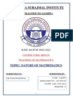 Nature of Mathematics (00214902120) Aakriti