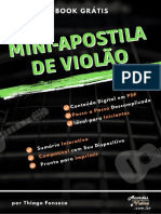 E Book Mini Apostila de Violao Por Thiago Fonseca Www.acordesviolao.com .Br E b