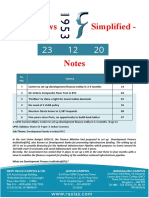Daily News Simplified - DNS Notes: SL. NO. Topics The Hindu Page No