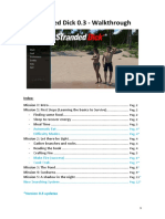 Stranded Dick 0.3 - Walkthrough: Index