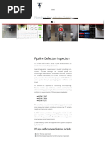 Pipeline Deflection Inspection - Pipe Deflectometers