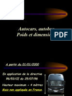 Autocars, Autobus Poids Et Dimensions