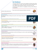 Reading Revision Mat Guidance