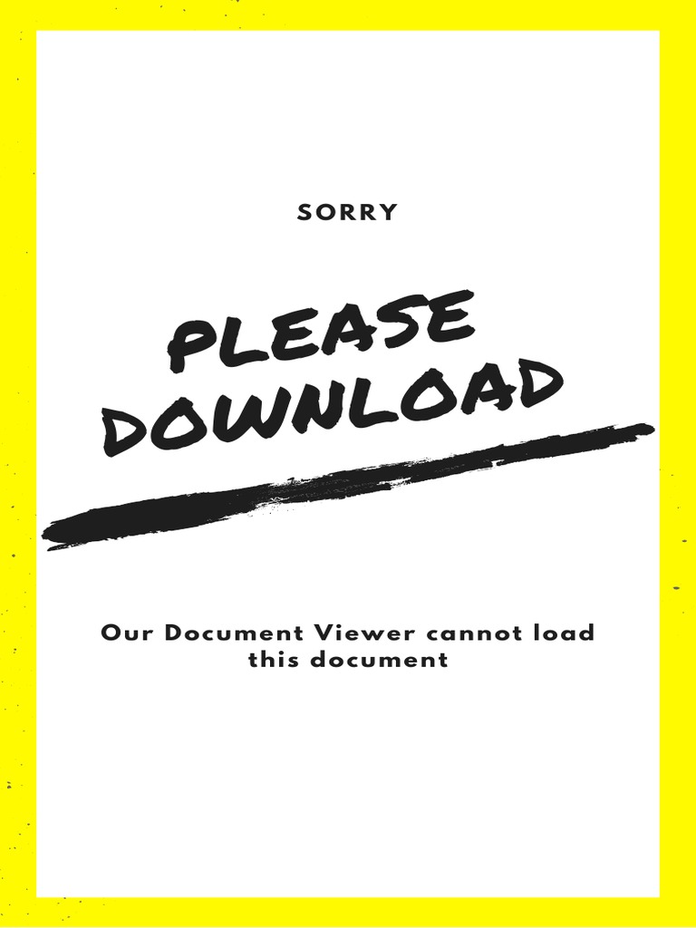 Sorry: Please Downloa D | PDF