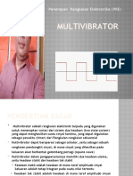 Astable Multivibrator (Osilator Gelombang Kotak)