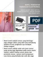 Sensor Magnet, Sensor Kecepatan Dan Sensor Tekanan