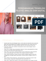 Perkembangan Teknologi Televisi Analog Dan Digital
