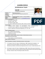 Academic Profile Dr. Raju Mahadeorao Tayade