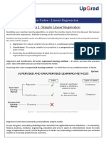 Lecture Notes - Linear Regression