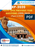 Polity Previous Year Question Bank