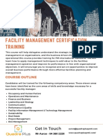 Facility Management Certification Training: Get in Touch