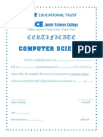 Pace Practical Journal - Computer Science - I