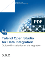 Talend Open Studio for Data Integration. Guide d'installation et de migration 5.6.2