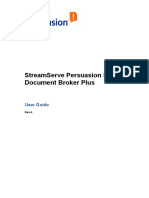 StreamServe Persuasion SP5 Document Broker Plus