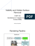 Computer Graphics - Visibility and Hidden Surface