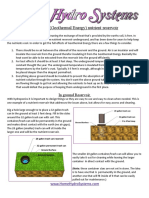 I N Ground (Geothermal Energy) Nutrient Reservoir