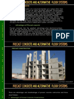 Precast Concrete and Alternative Floor Systems