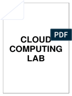 Cloud Computing LAB