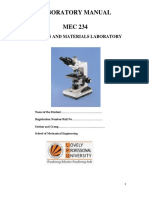 Lab Manual Mec 234