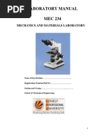 Lab Manual Mec 234