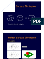 Computer Graphics - Hidden Surface Elimination