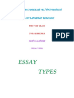 essay types