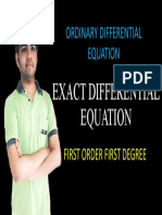 Exact Differential Equation