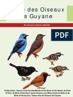 Guide Des Oiseaux de Guyane Edition 2
