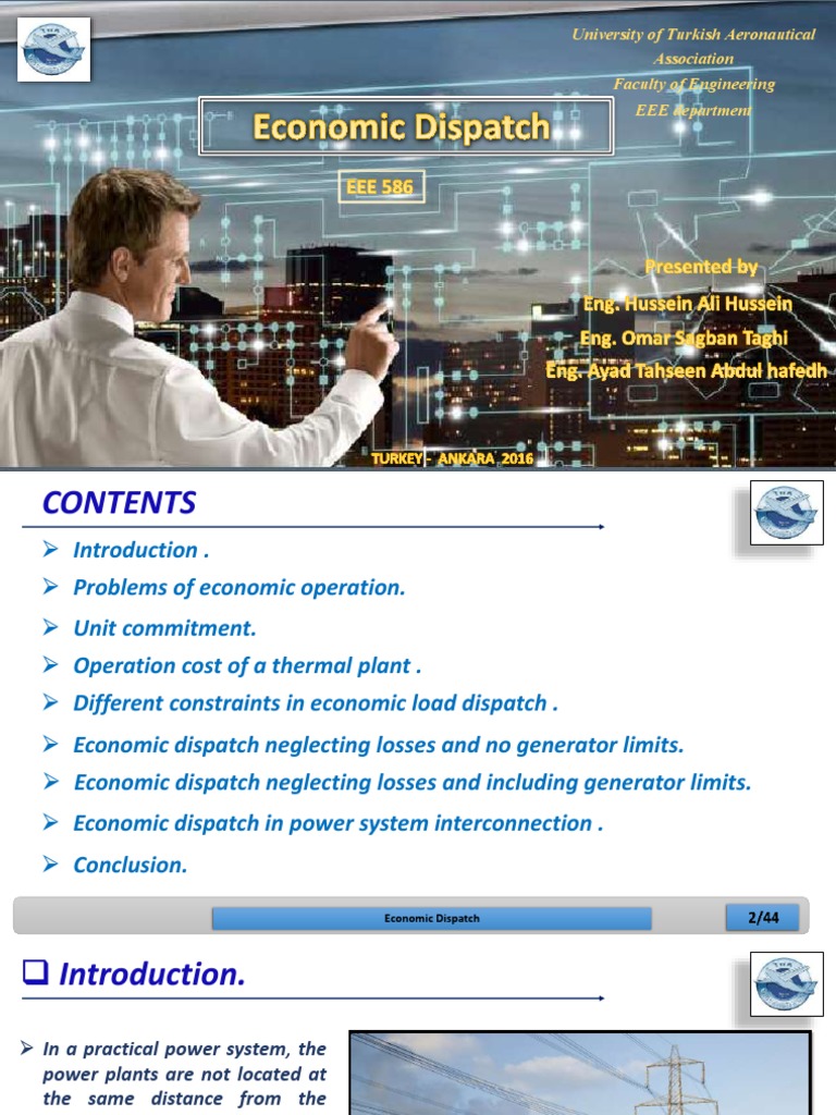 Dispatch Economic | PDF | Mathematical Optimization | Electric Power System