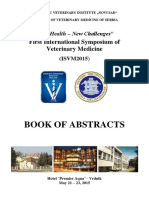 Book of Abstracts - One Health - New Challenges" First International Symposium of Veterinary Medicine (ISVM2015)