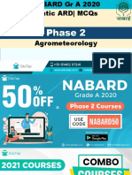 NABARD GR A 2020 Phase 2 Agrometeorology Lecture 4 Veena M 1 Lyst7510