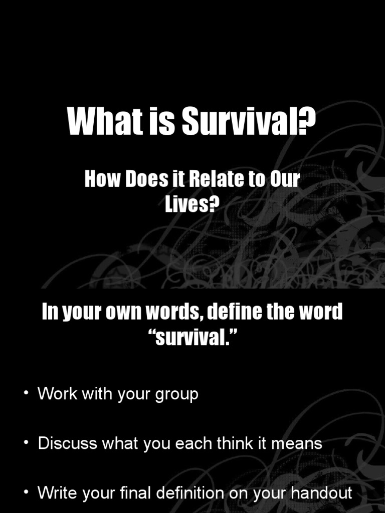 Survival and Conflict Exploration | PDF | Destiny | Human Nature