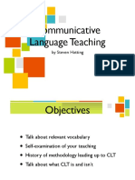 Aprroaches and Methods Communicative - Language - Teaching