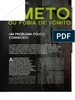 Especial Fobias e Medos - Emetofobia Ou Fobia de Vômito - Revista Psicologia, N. 019