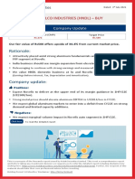 Hindalco Industries (HNDL) - Buy: Rationale