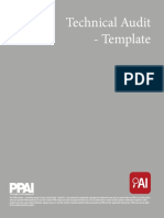 Audit Template For Plants
