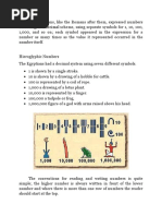 Egyptian Mathematics