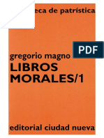Gregorio Magno - Libros Morales 1