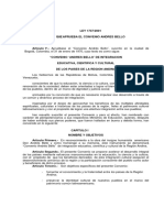 3 Ley Que Aprueba El Convenio Andres Bello 2001