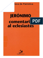 64. JERONIMO - Comentario Al Eclesiastes