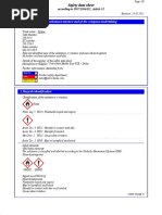 LPG Safety Data Sheet (MSDS) | PDF | Liquefied Petroleum Gas | Propane