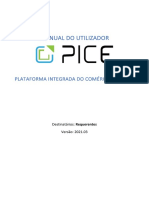 Manual Do Utilizador - Plataforma Integrada Do Comercio Externo - PICE