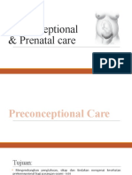 Preconceptional & Prenatal Care