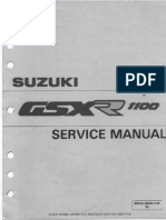 Suzuki GSX-R1100 1989-1992 Service Manual