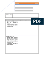 Activity Design Format | PDF | Career & Growth