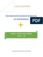 KEANEKARAGAMAN BUDAYA DI INDONESIA 